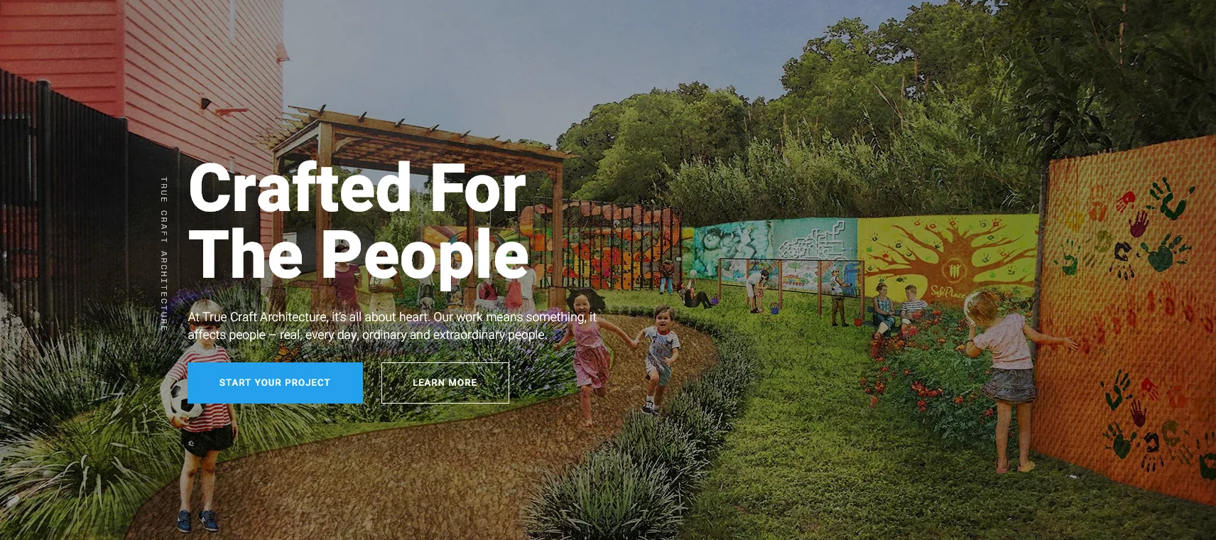 TC Architecture Firm homepage screenshot